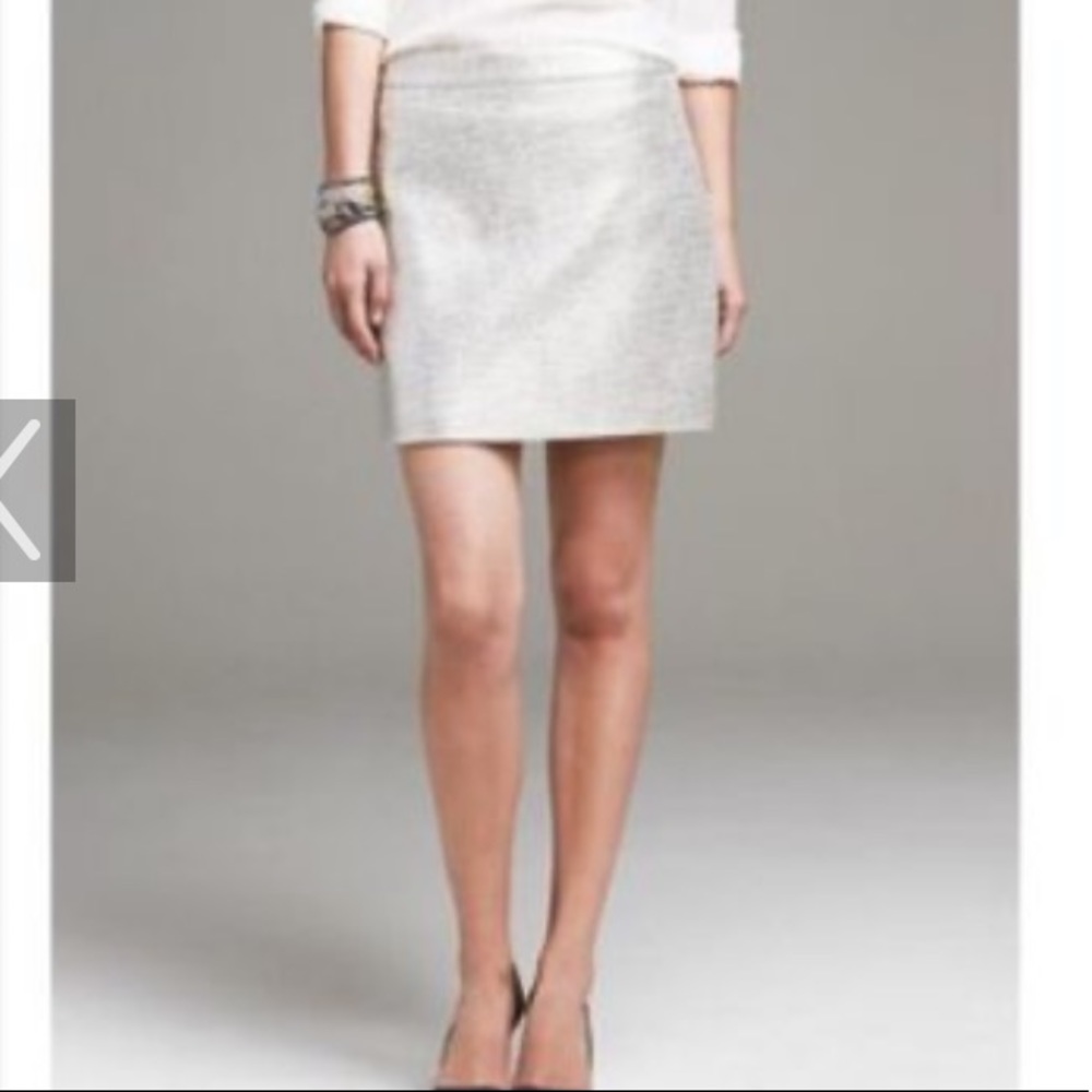 Banana republic shimmer skirt 00p